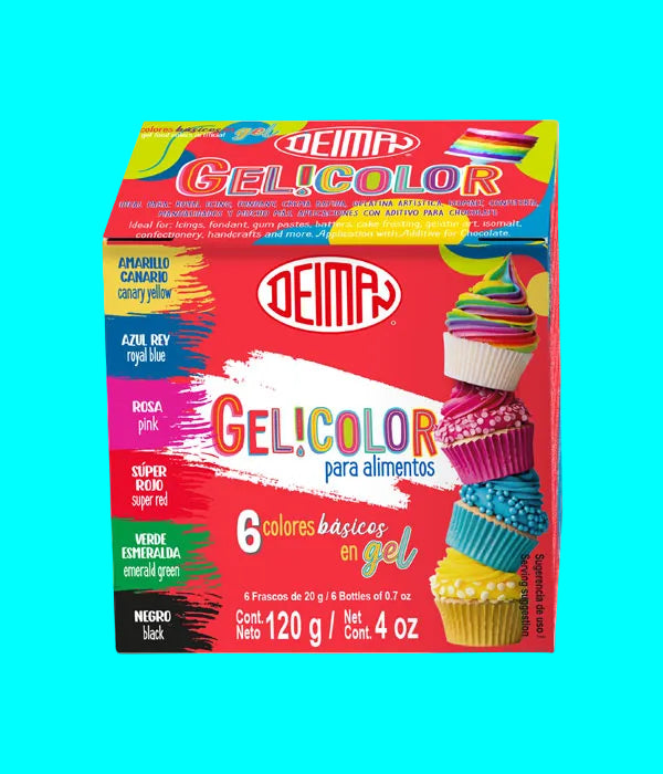 Cajilla multicolor Gelicolor
