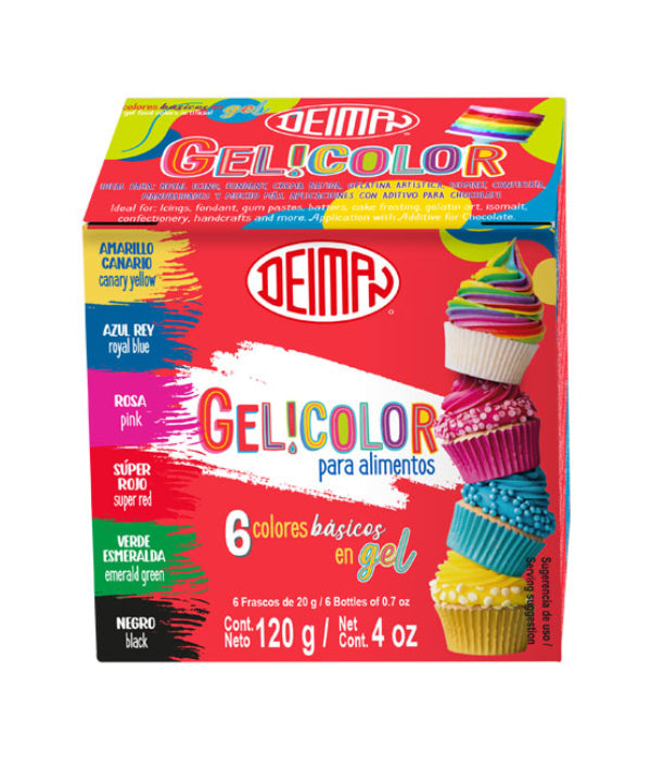 Cajilla multicolor Gelicolor