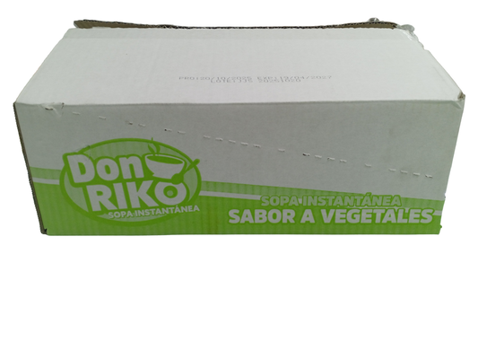SOPA INSTANTÁNEA CON SABOR A VEGETALES
