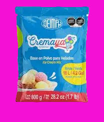 Base de polvo para helados cremaya 800g
